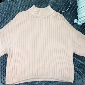 Express peach sweater nwot